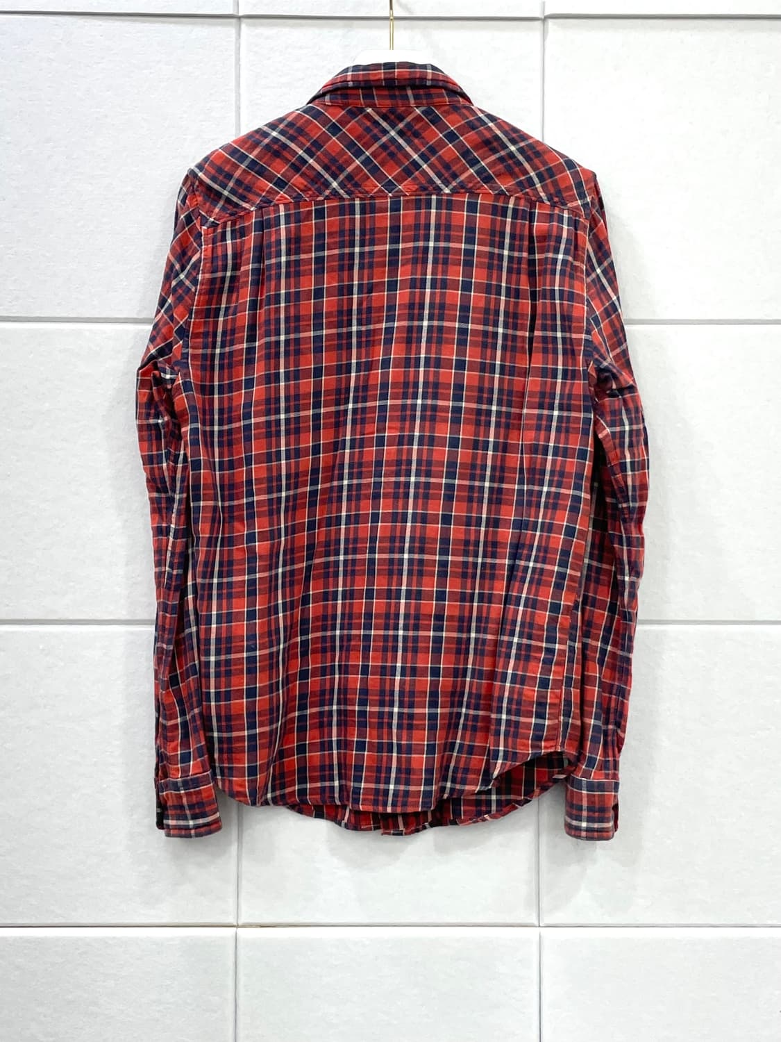 데님앤서플라이 랄프로렌 체크셔츠 xs 상품이미지3