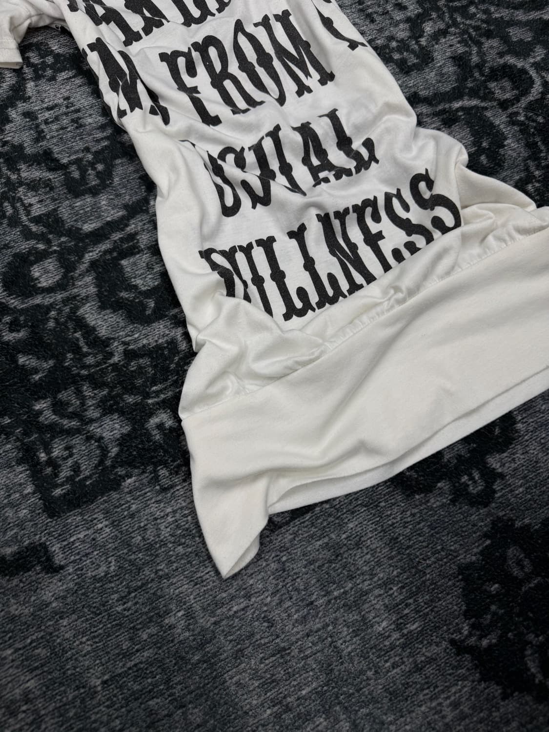 00s Japanese cross gimmick t shirts 상품이미지5