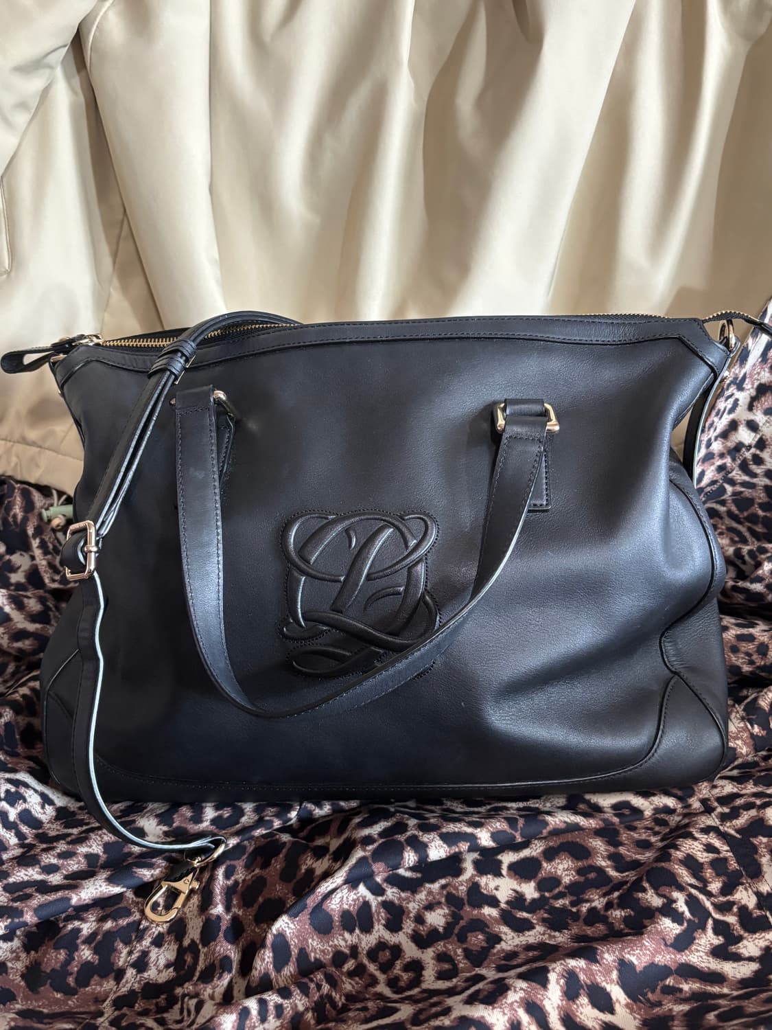 vintage louis quatorze leather bag 상품이미지1