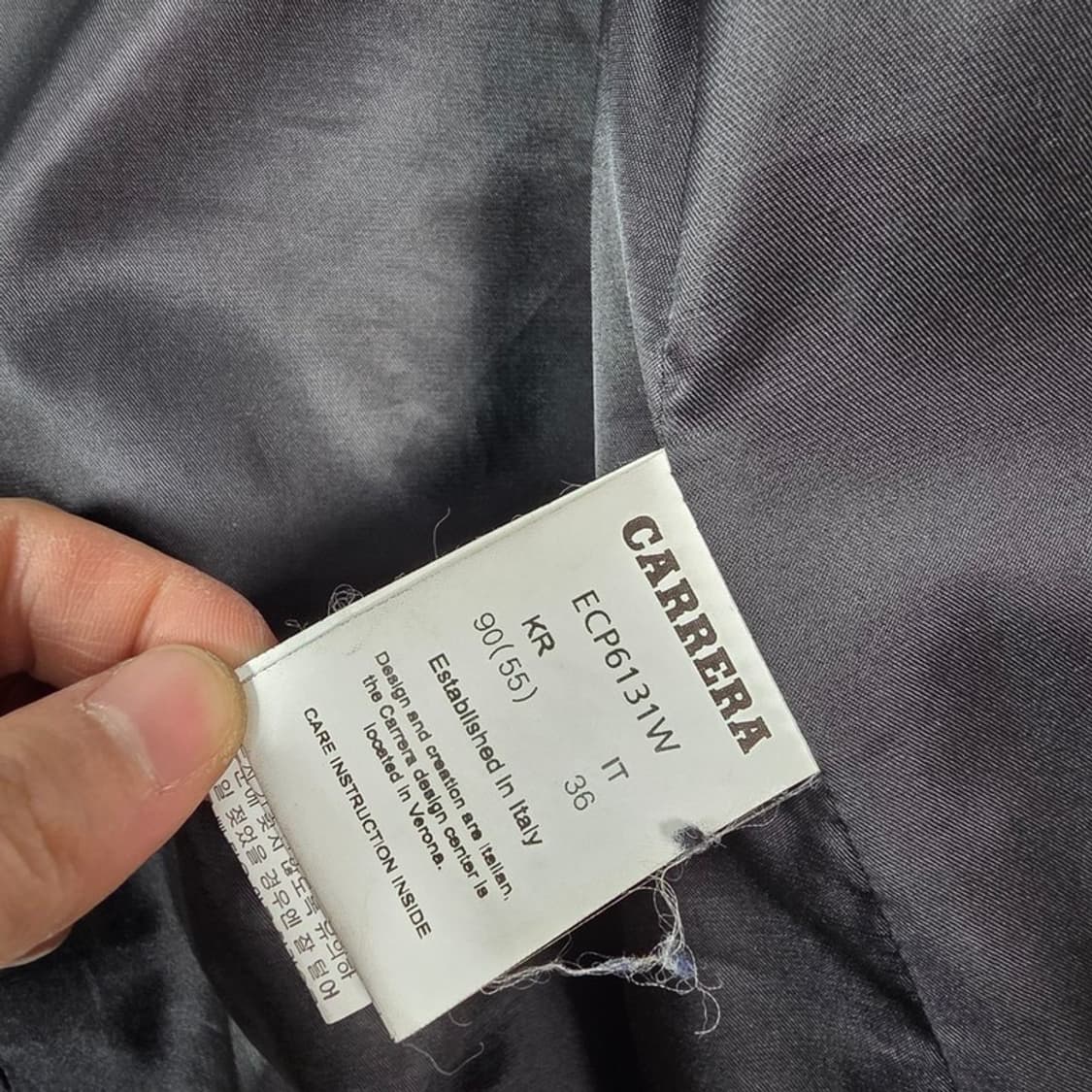 카레라 이탈리아 천연 양가죽 차이나카라 레더 자켓 상품이미지7