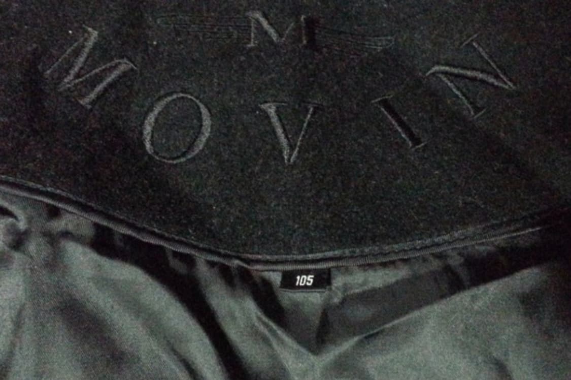 MOVIN 남성 모직 하프 코트 블랙 105 상품이미지4