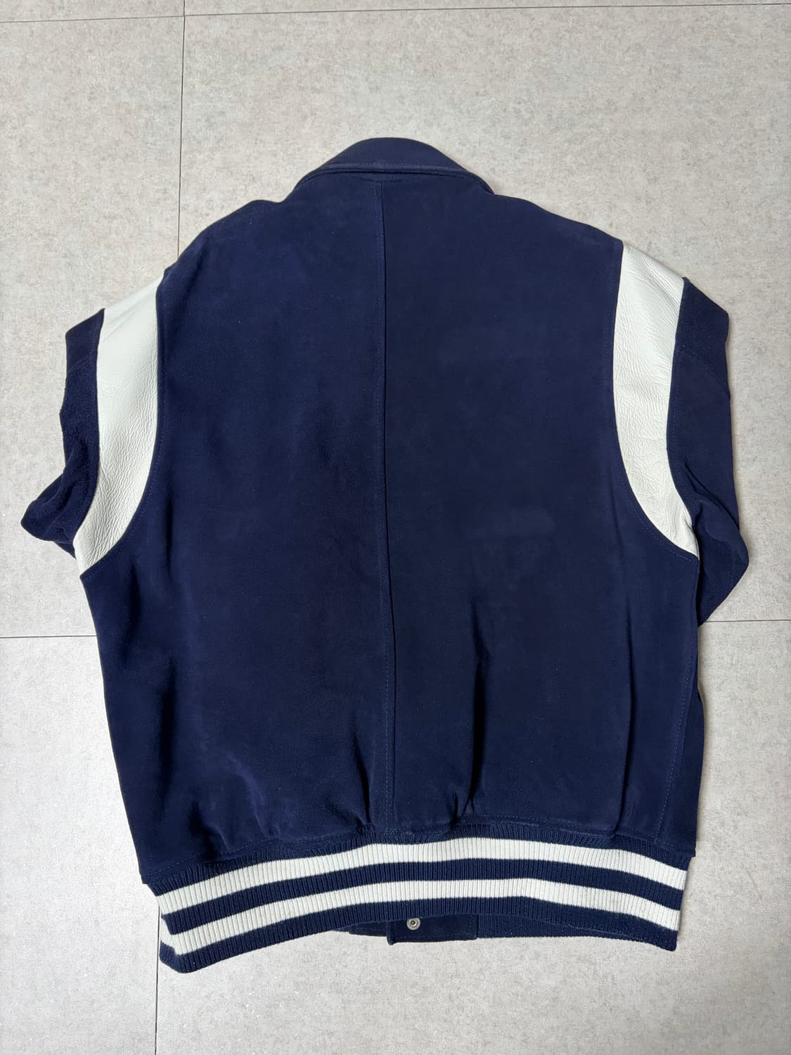 스페로네 스웨이드 스타디움 숏 자켓 상품이미지3