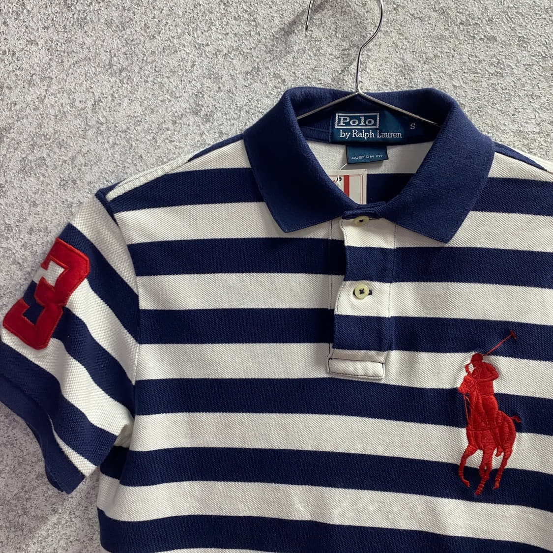 폴로 랄프로렌 빅포니 스트라이프 카라티 B4632 상품이미지3