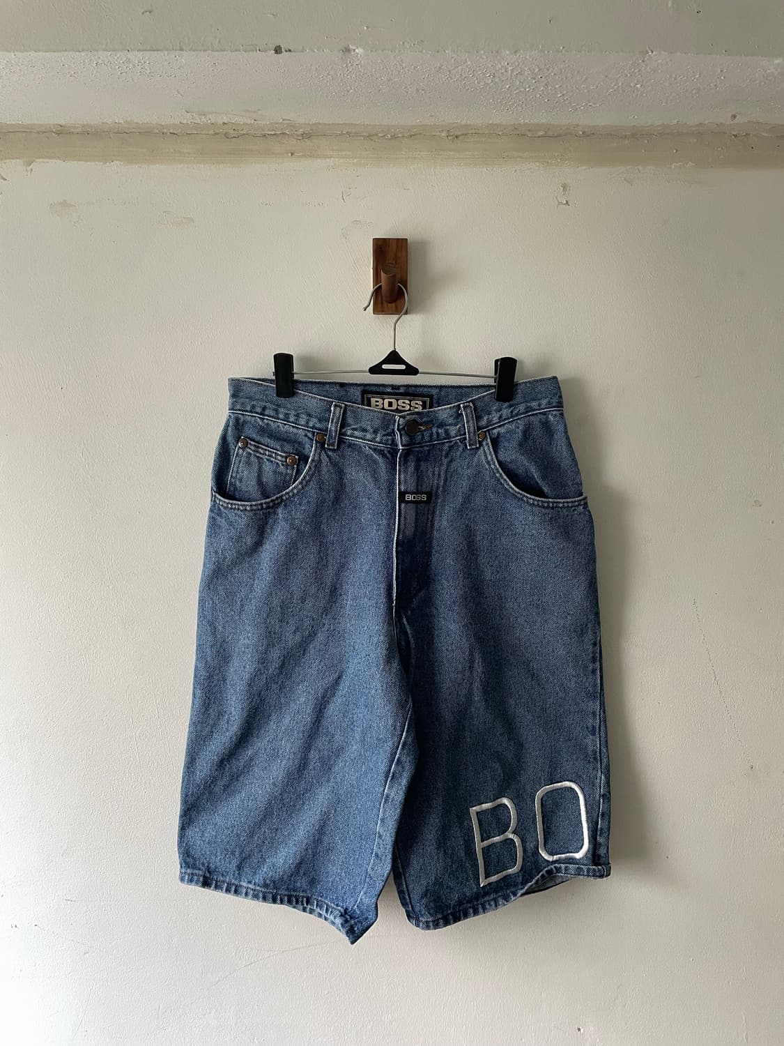 USA Vintage Boss 데님 버뮤다팬츠 상품이미지1
