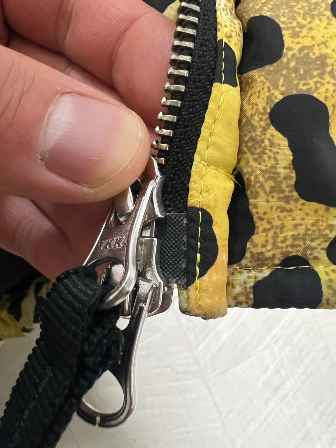 와코마리아 레오파드 다운자켓 19fw 상품이미지10