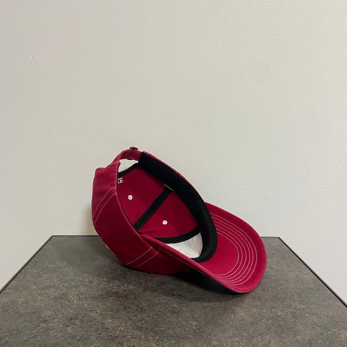 (OS) 슈프림 6패널 볼캡 모자 밀라노 워시드 레드 상품이미지7