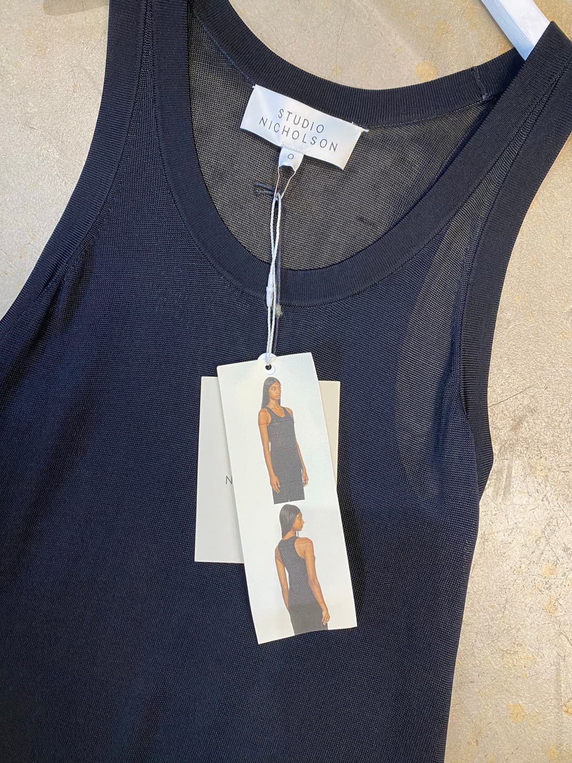 Studio Nicholson jersey sleeveless top 상품이미지6