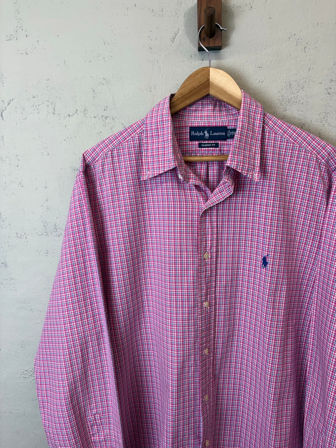 폴로랄프로렌 빈티지 체크 셔츠 상품이미지6