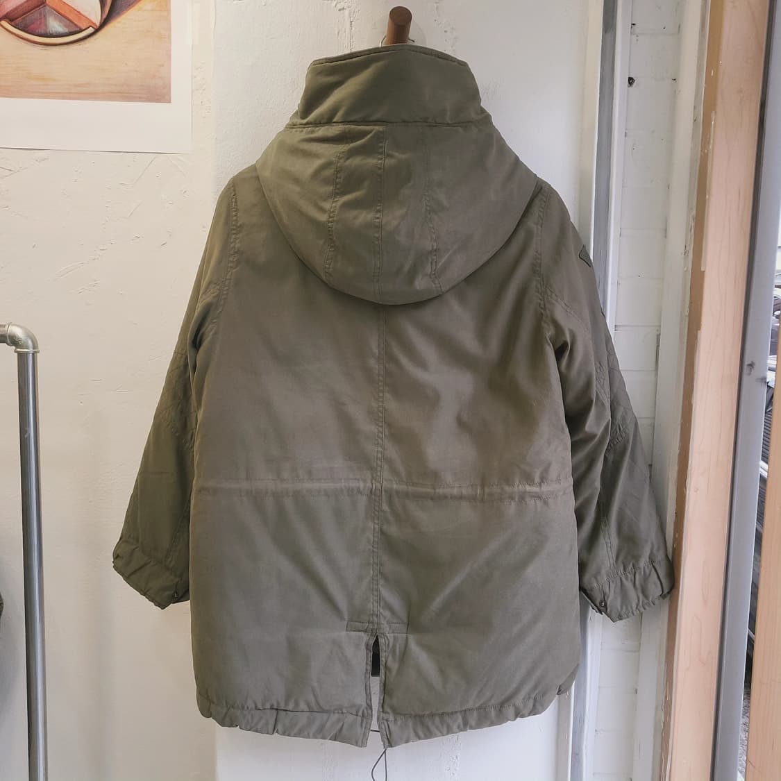 Vanake 여성 덕다운 야상 패딩점퍼 M 상품이미지7