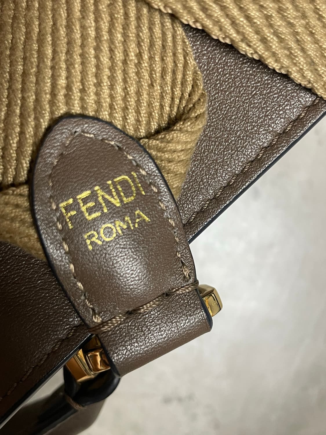 펜디 피카브 X 토트백 브라운 정품 최저가 상품이미지6