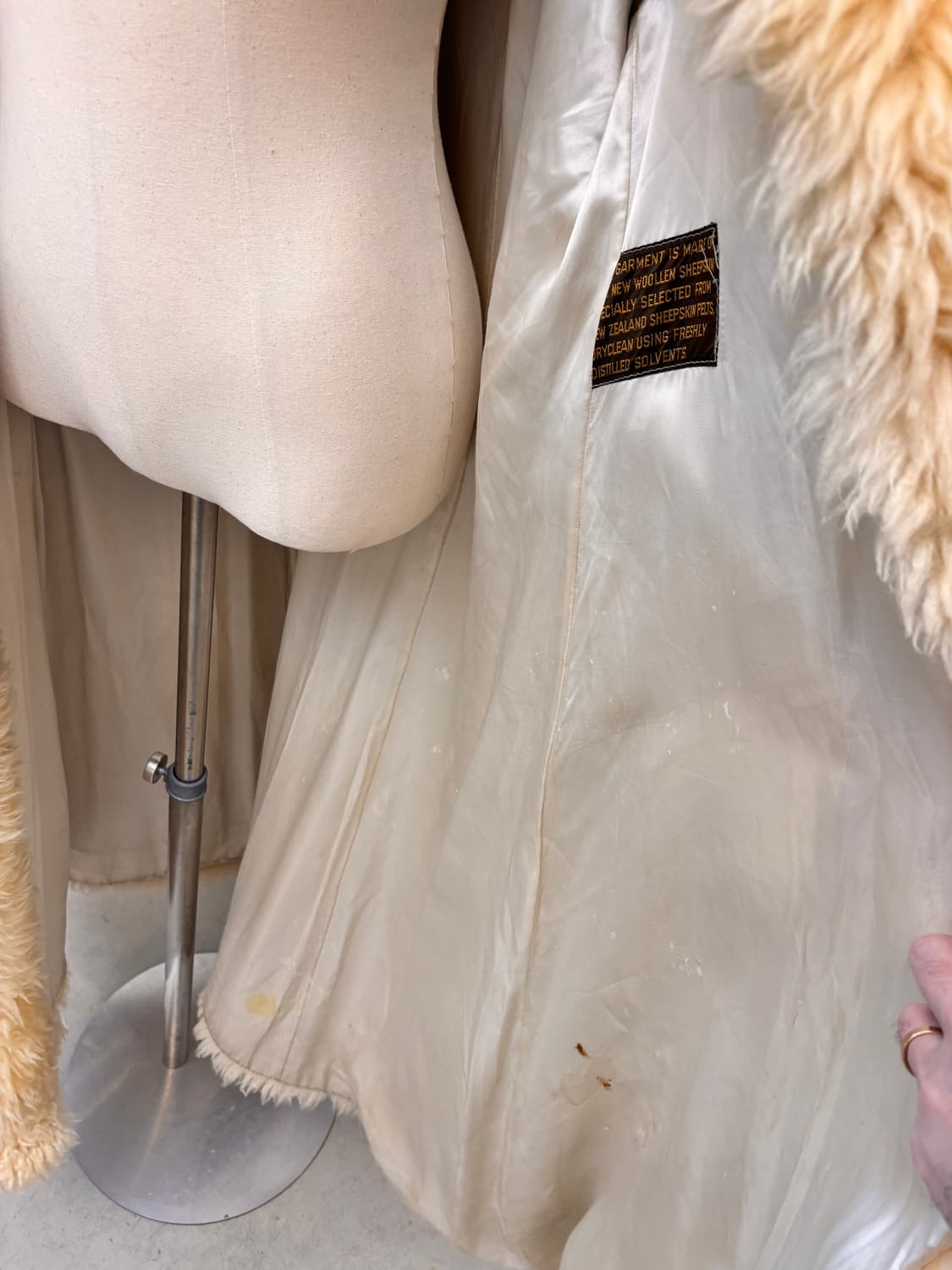 Maison Heritage Long Shearling Coat 상품이미지10