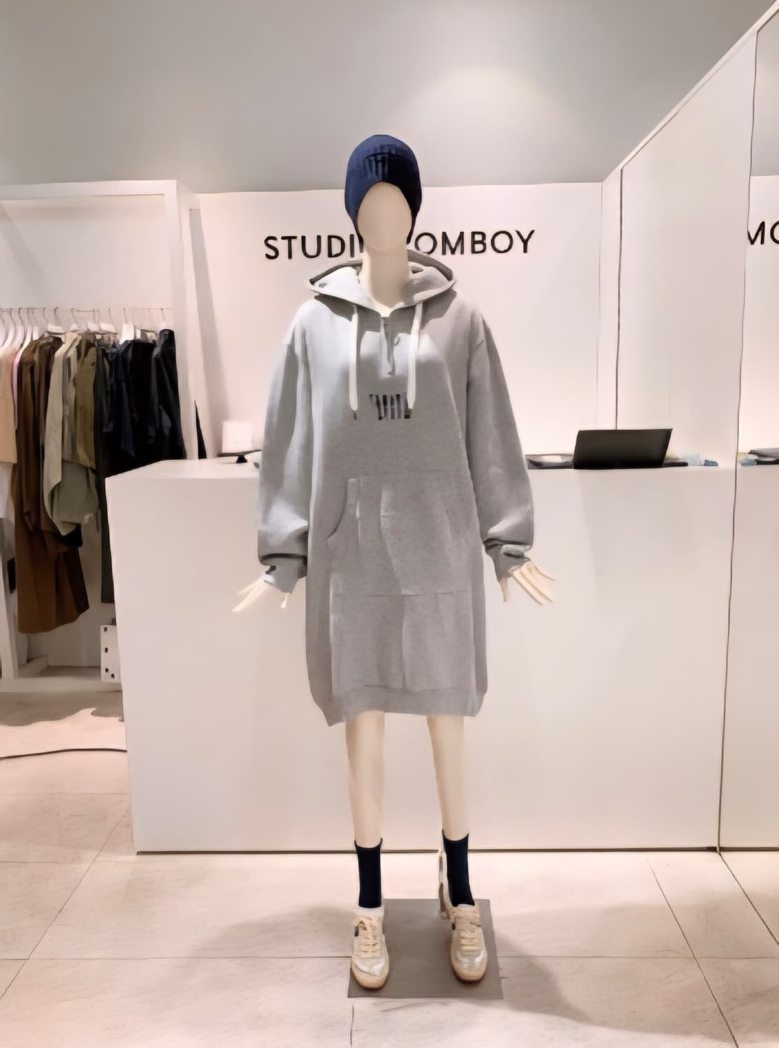 스튜디오 톰보이 후드 원피스 상품이미지2