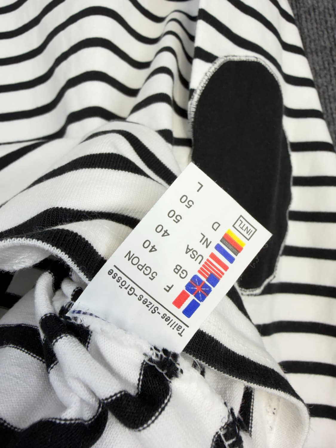 세인트제임스 암패치 보더 슬리브 상품이미지6