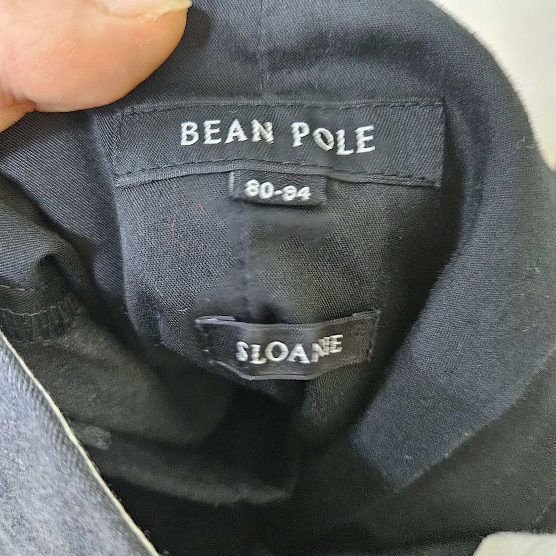 80-94 빈폴 블랙 트윌 치노팬츠 0317Y 상품이미지3