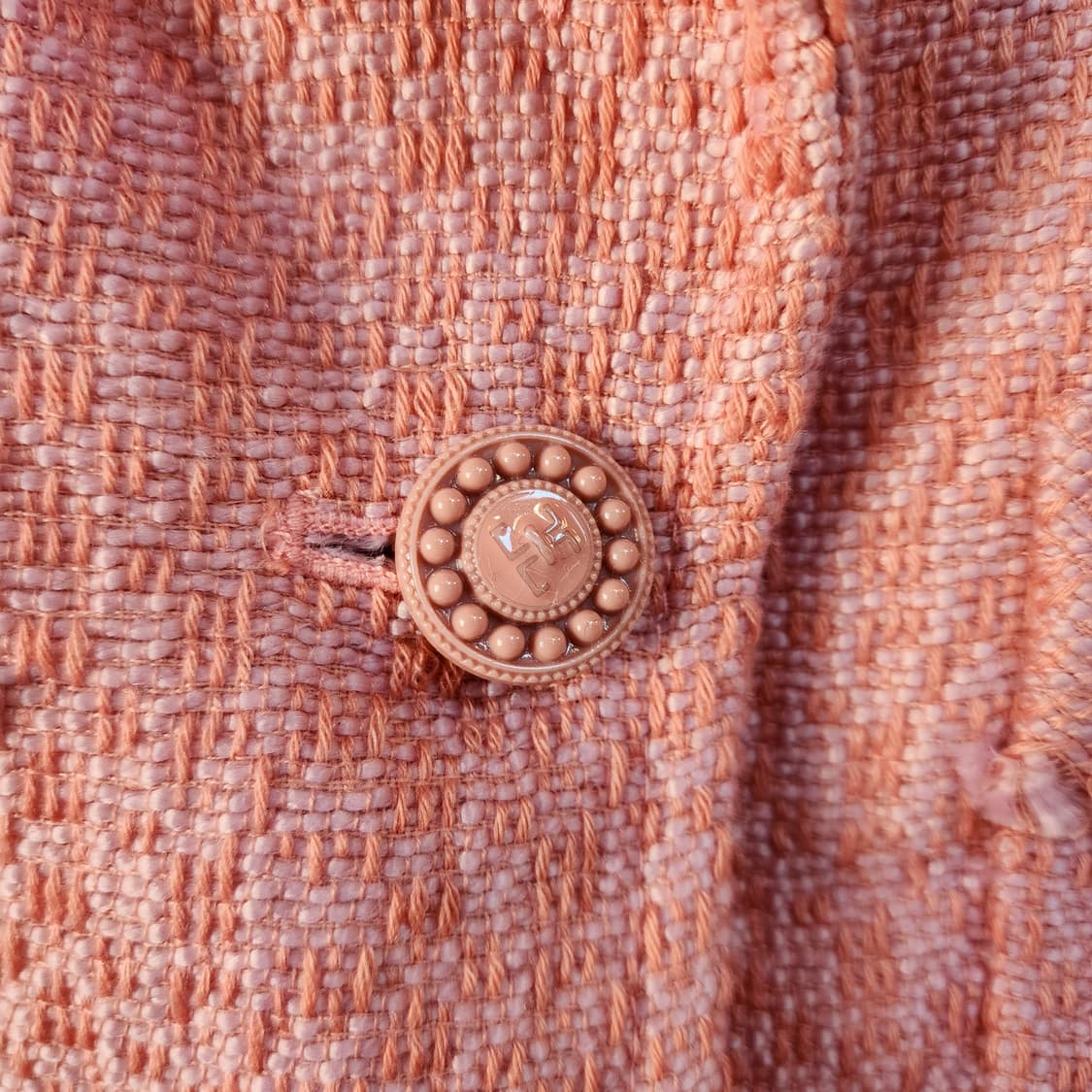 에셀리아 트위드 핑크 자켓 상품이미지3