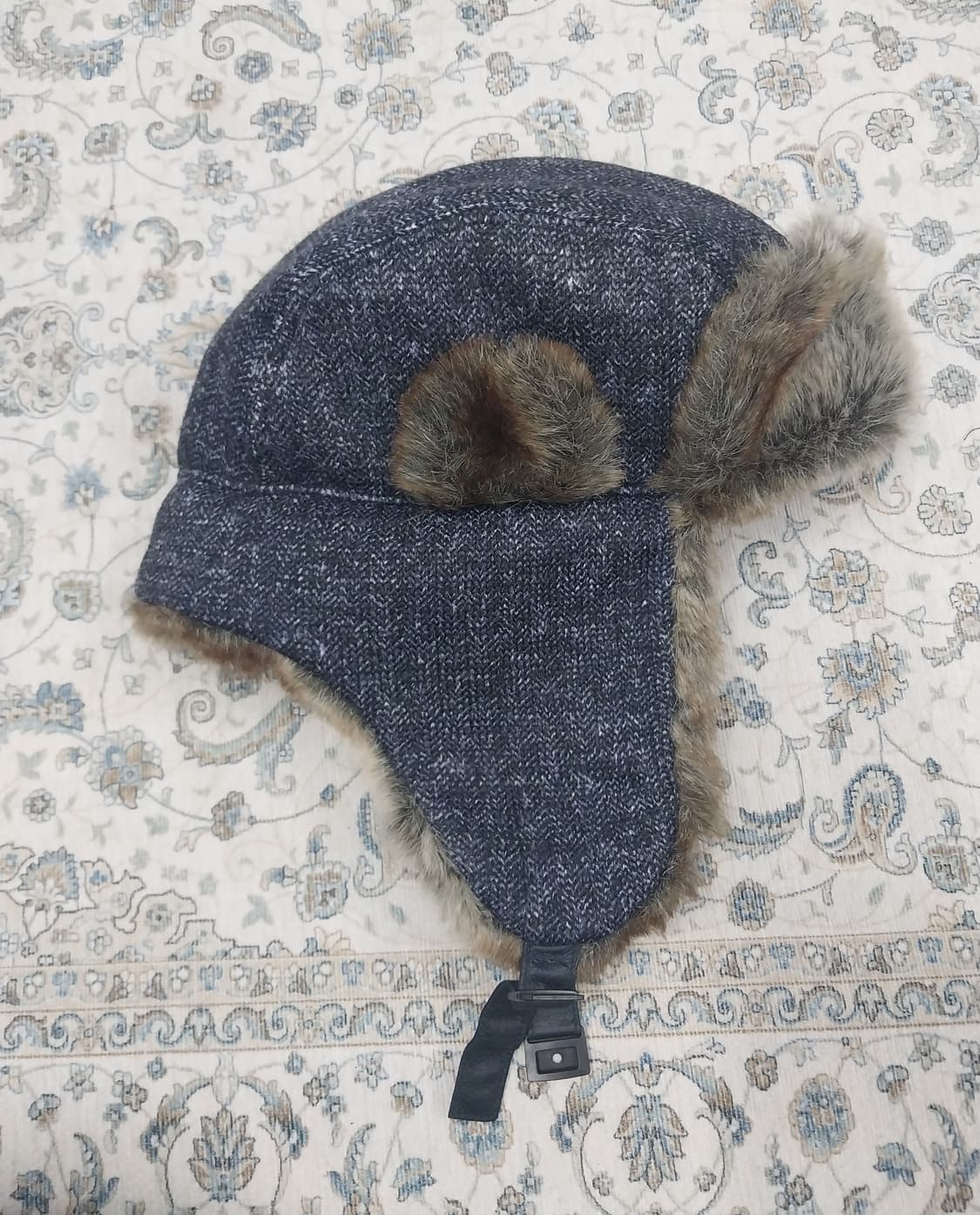 청림사 그레이 퍼 귀달이 모자 방한모 상품이미지3