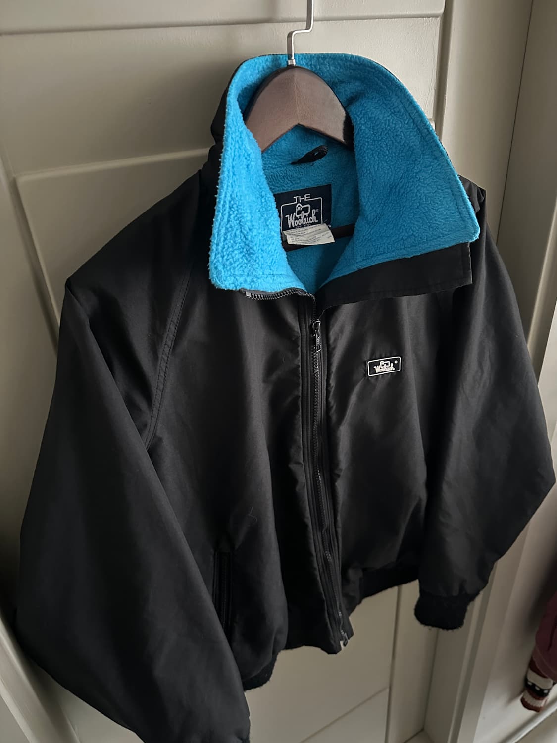 90s Woolrich 울리치 women 플리스 웜업 자켓 상품이미지3