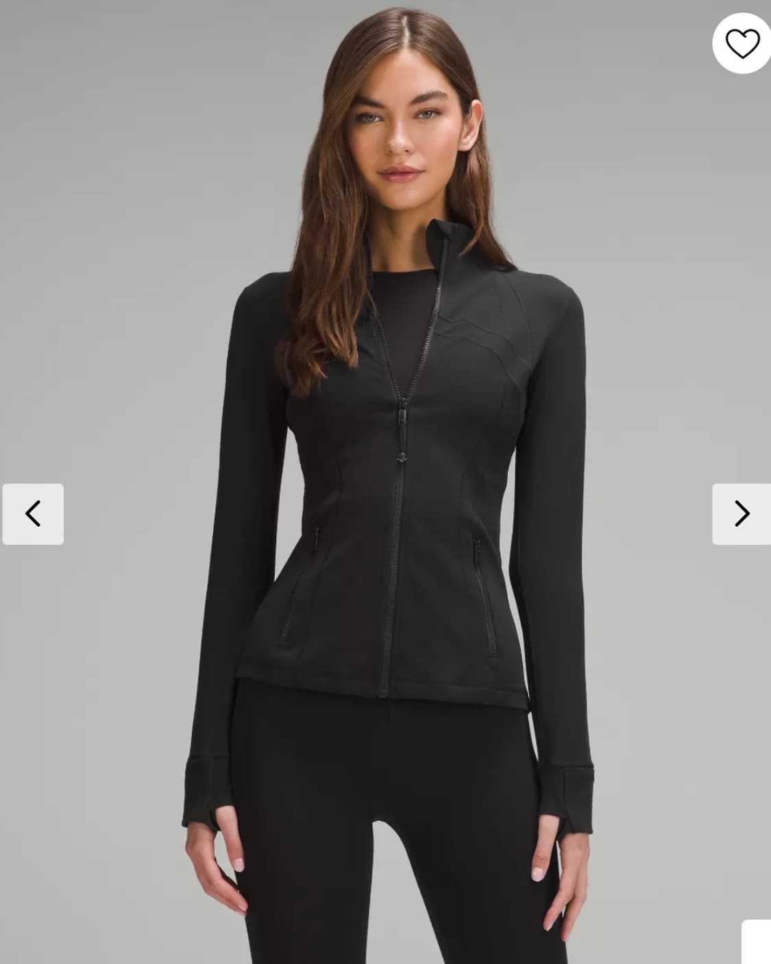 룰루레몬 디파인 nulu 자켓 블랙 0사이즈 상품이미지1