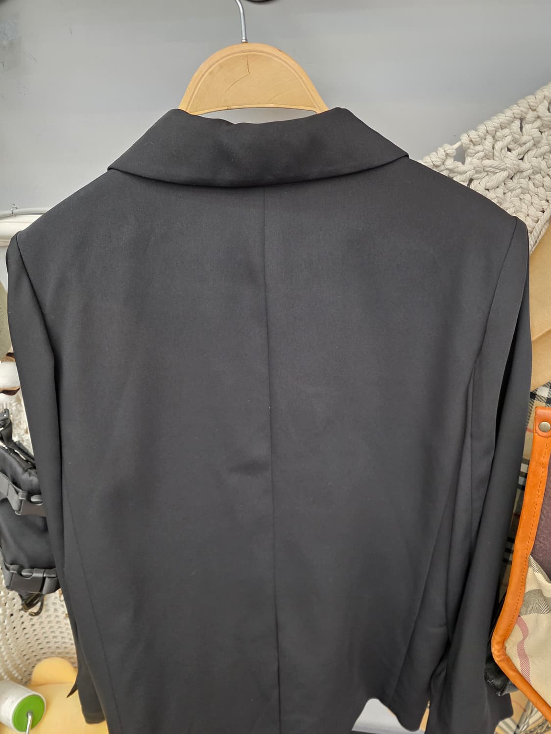 럭키 슈에뜨 싱글자켓 블랙 36 상품이미지6