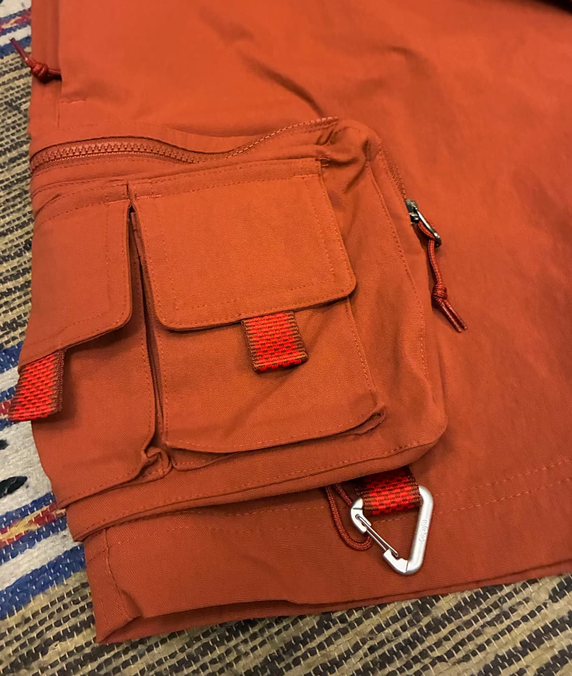(XL)나이키 ACG 나일론 유틸리티 카고 쇼츠 반바지 레드스톤 상품이미지5