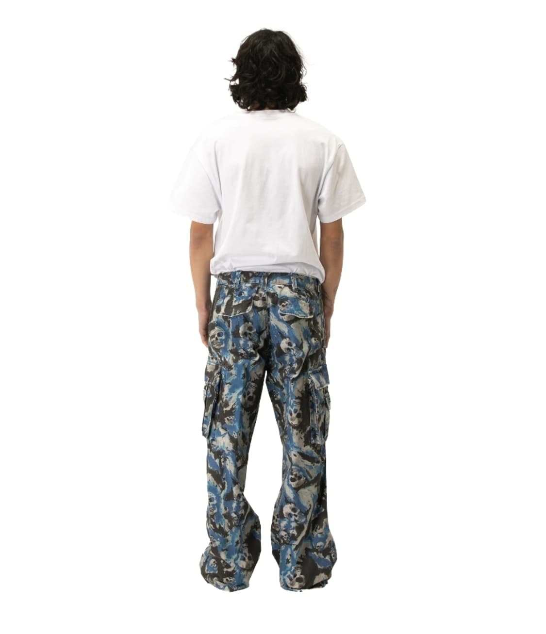 ERL 스컬 카모 카고팬츠 XL 상품이미지2