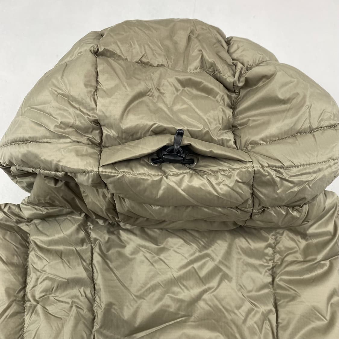 페치선데이 카키 폴리시 구스 다운 아노락 (110) 상품이미지7