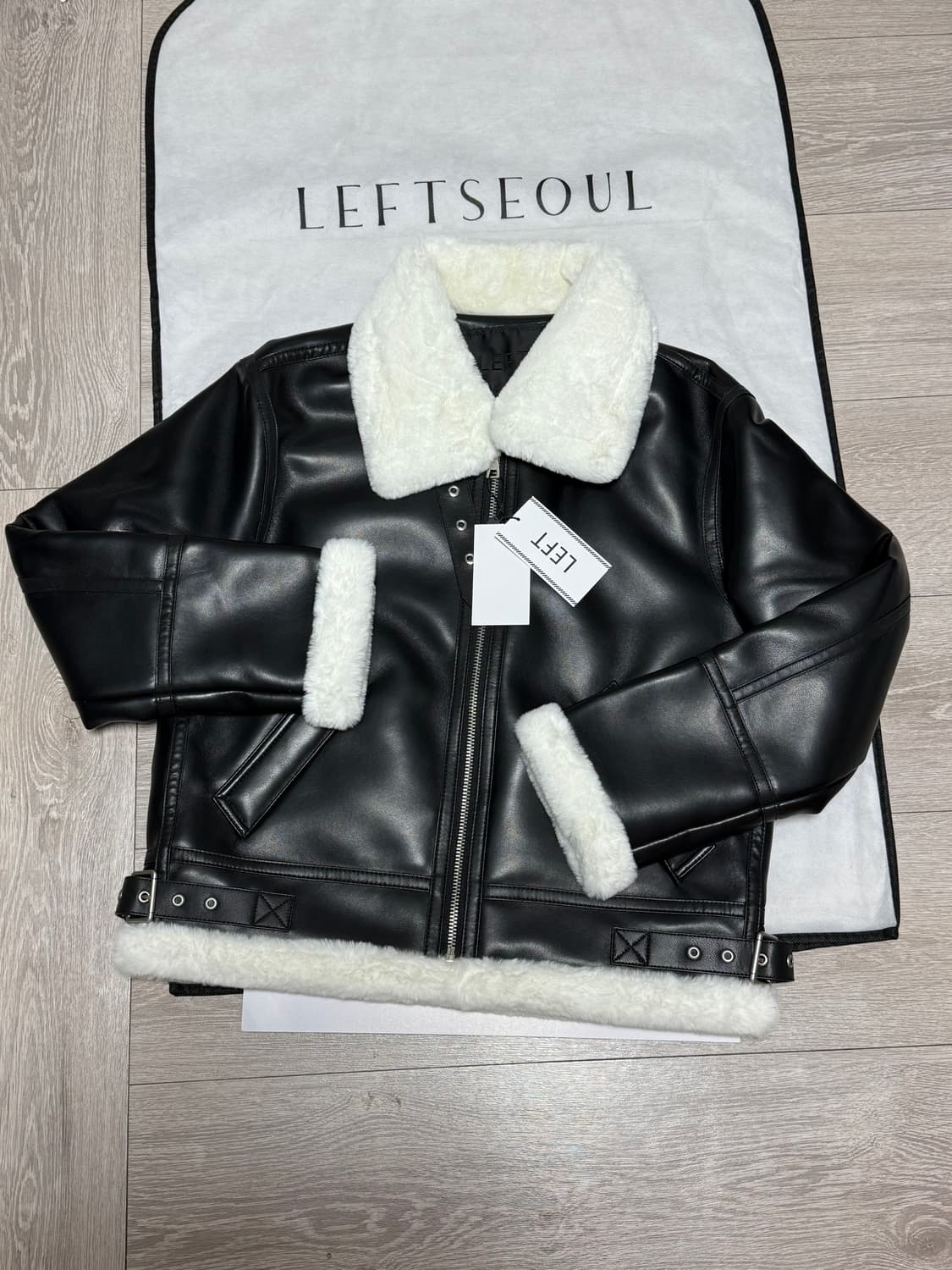 [새상품] 레프트서울 무스탕 L 사이즈 상품이미지1