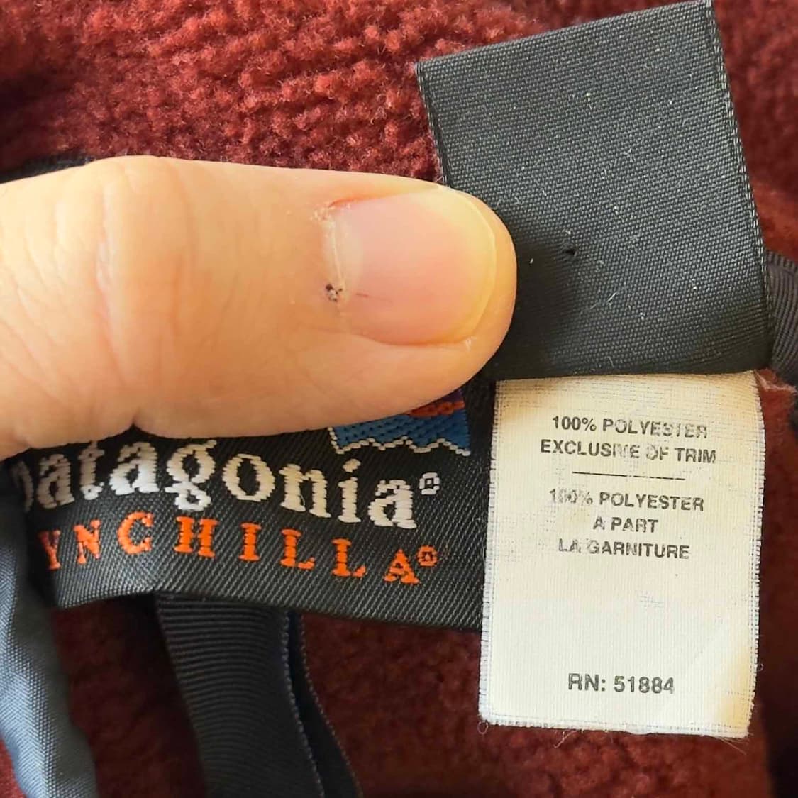 00s 파타고니아 신칠라 스냅티 후리스 상품이미지5