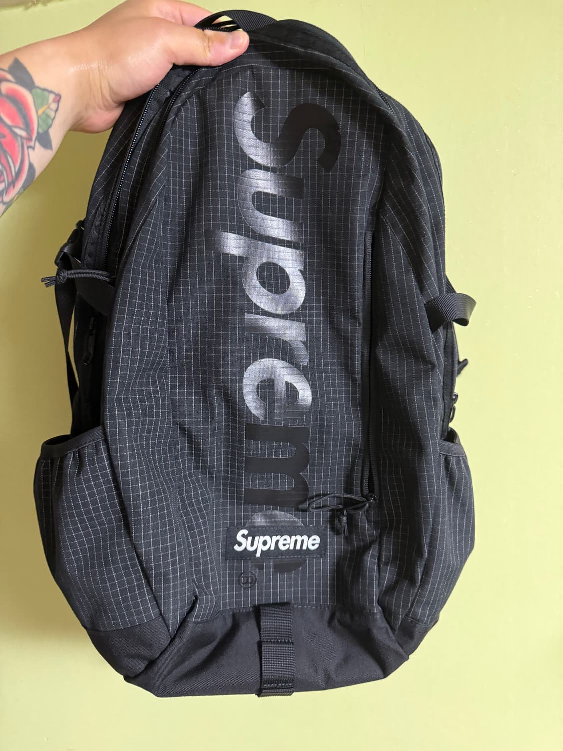 슈프림 백팩 블랙 (Supreme Backpack Black -24SS) 상품이미지1