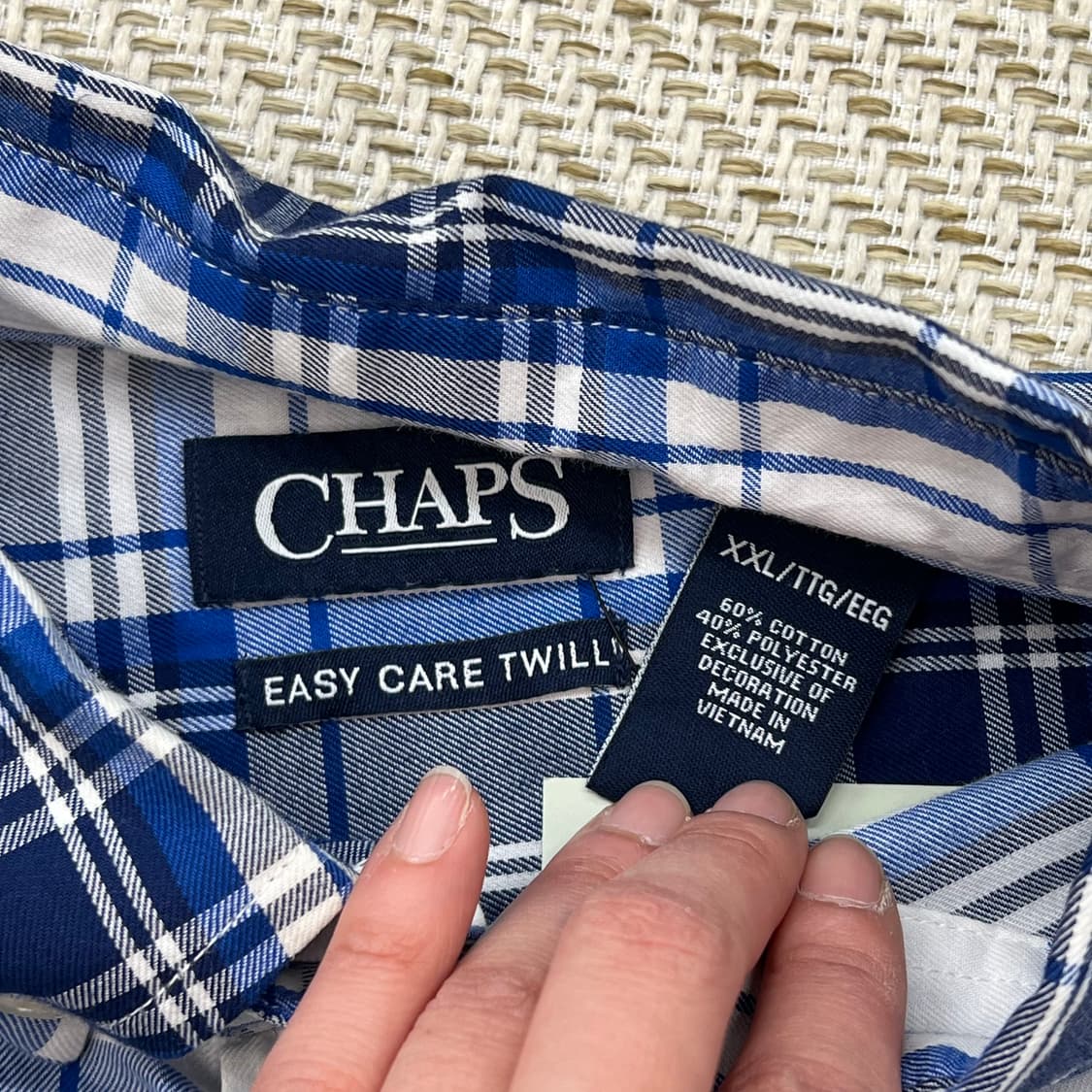 챕스 랄프로렌 체크셔츠 r2199 상품이미지6