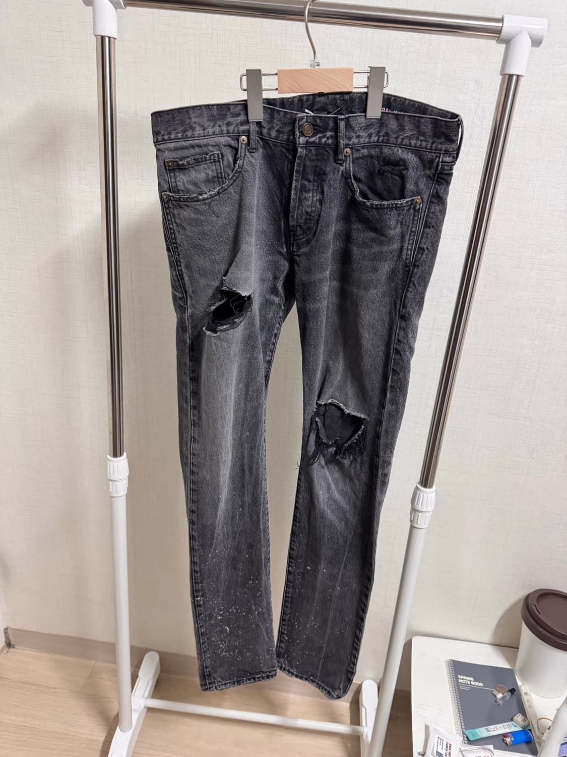 생로랑 d01 블랙진 상품이미지1