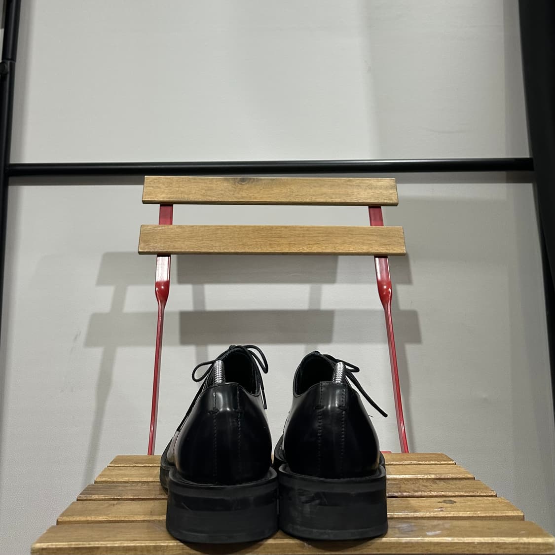 270) 무신사 스탠다드 구두 남성 남자 로퍼 더비슈즈 블랙 상품이미지4