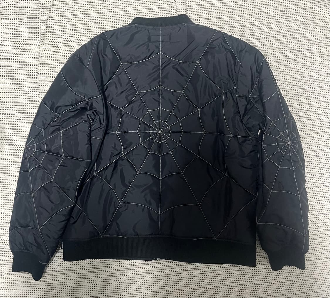 슈프림 스파이더 웹 퀼팅 워크 자켓 상품이미지2