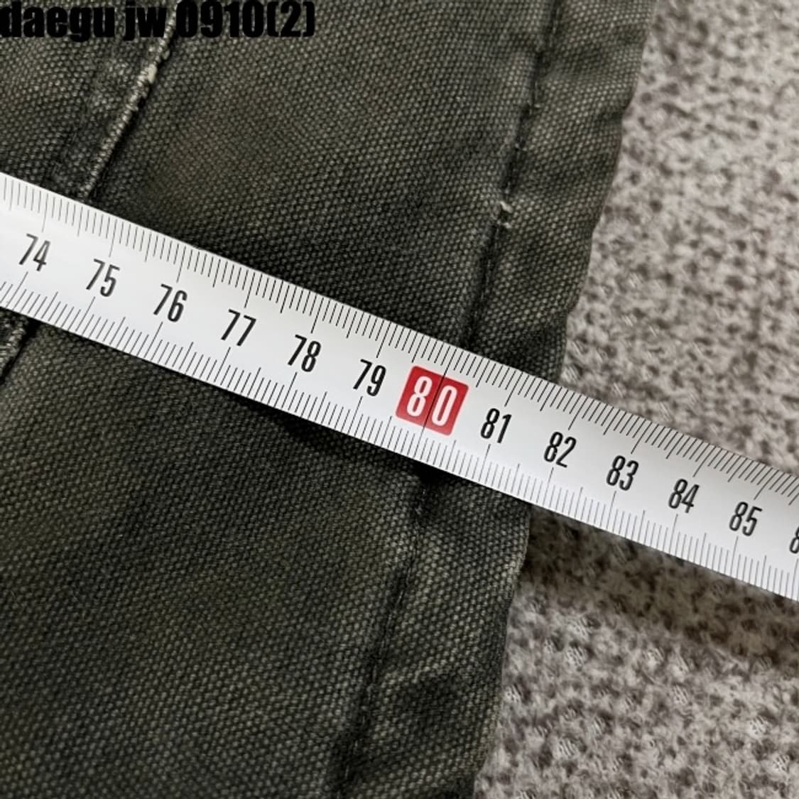 칼하트 워크 초어자켓 모스그린 상품이미지8