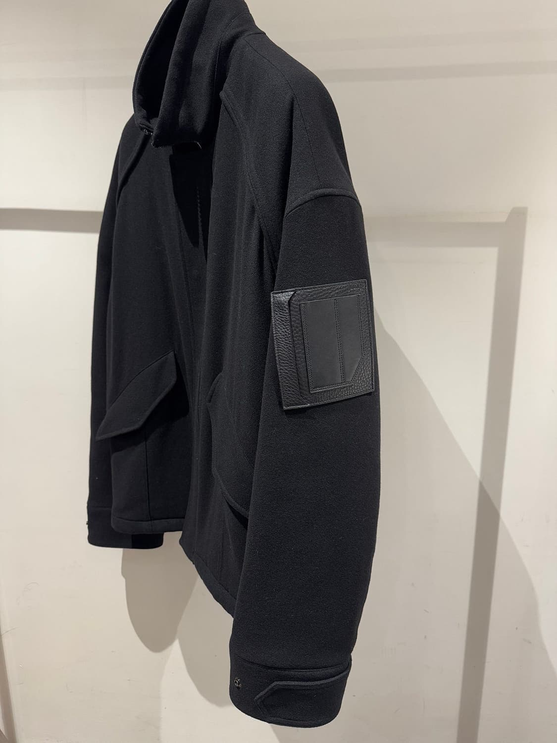 Juun.J 준지 플란넬 MK3 점퍼 블루종 블랙 46 상품이미지2