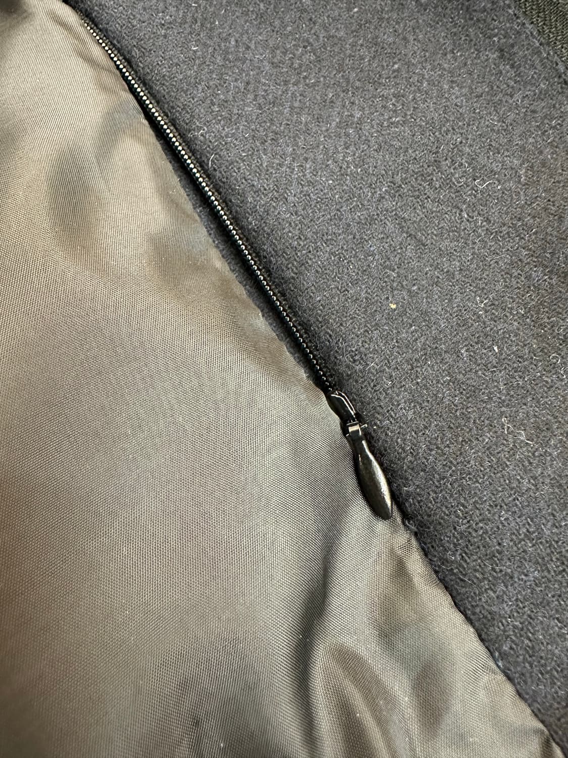 BeAMS 빔즈 울 모즈 코트 M-51 M-65 후드 다크 네이비 L 상품이미지9