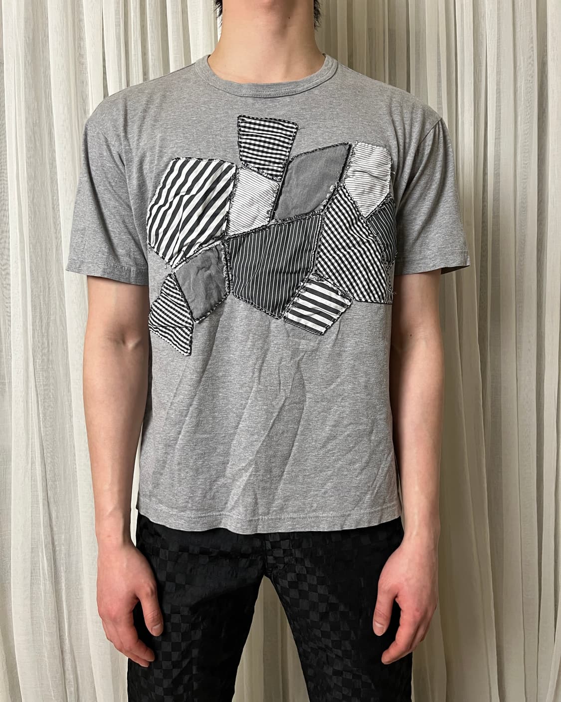 꼼데가르송 옴므 패치워크 티셔츠 comme des garcons 상품이미지9