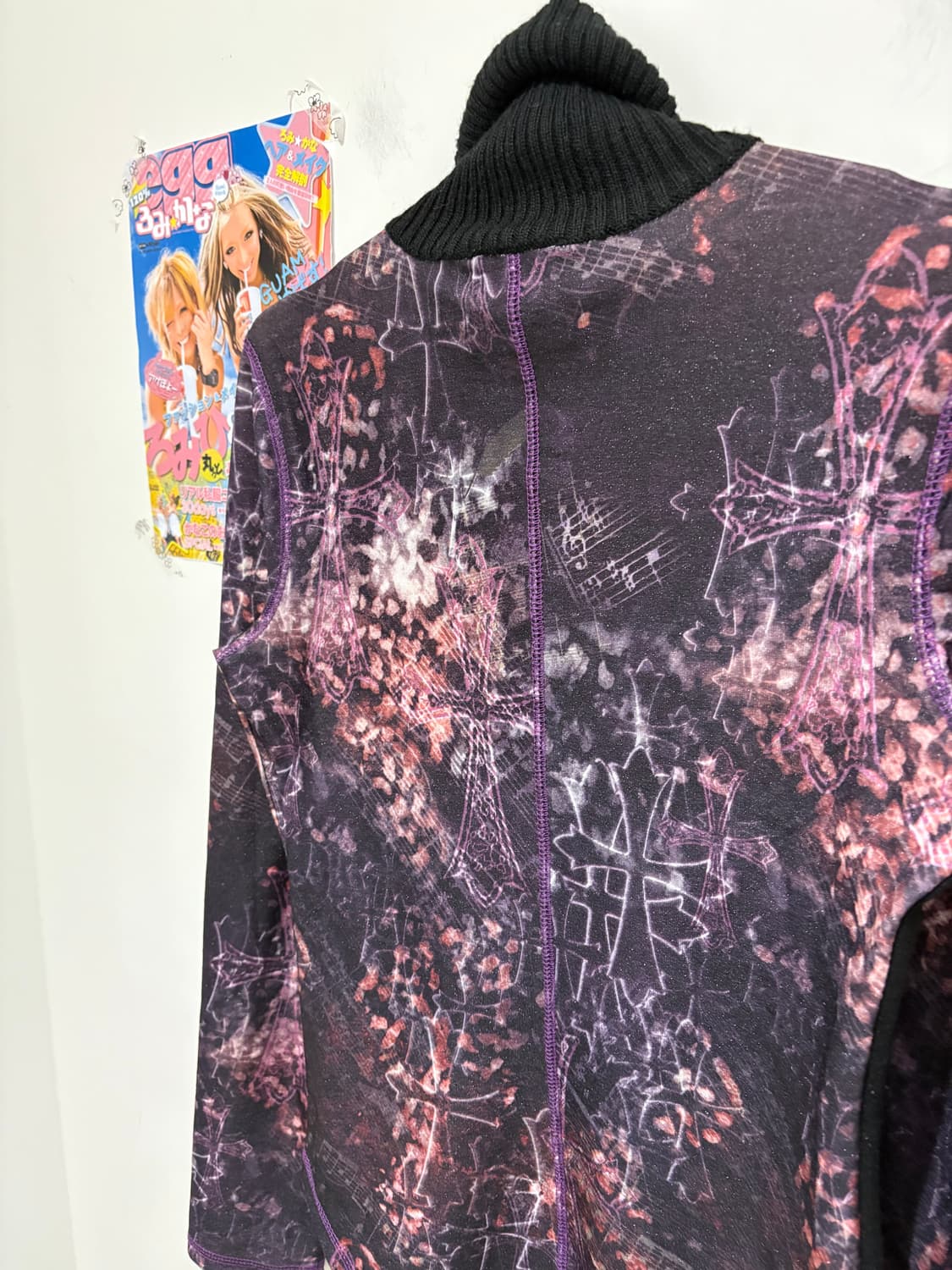 Ozz On cross turtleneck top 상품이미지4
