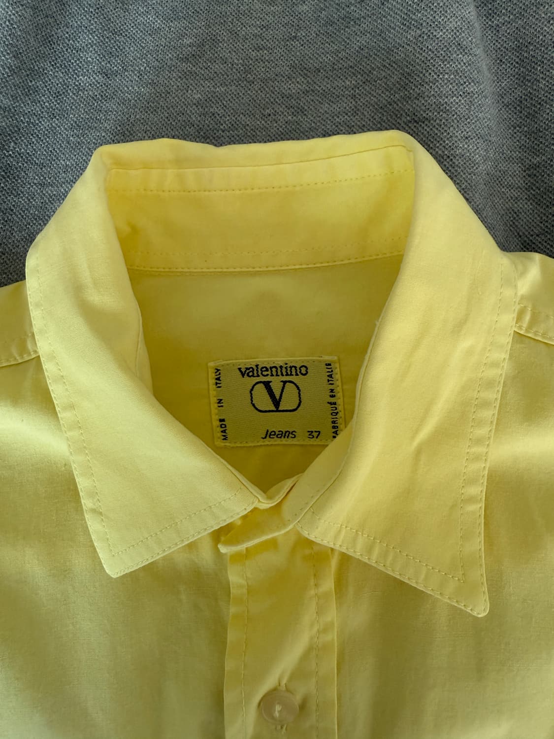 빈티지 발렌티노(Valentino) 다잉염색 코튼 셔츠  상품이미지6