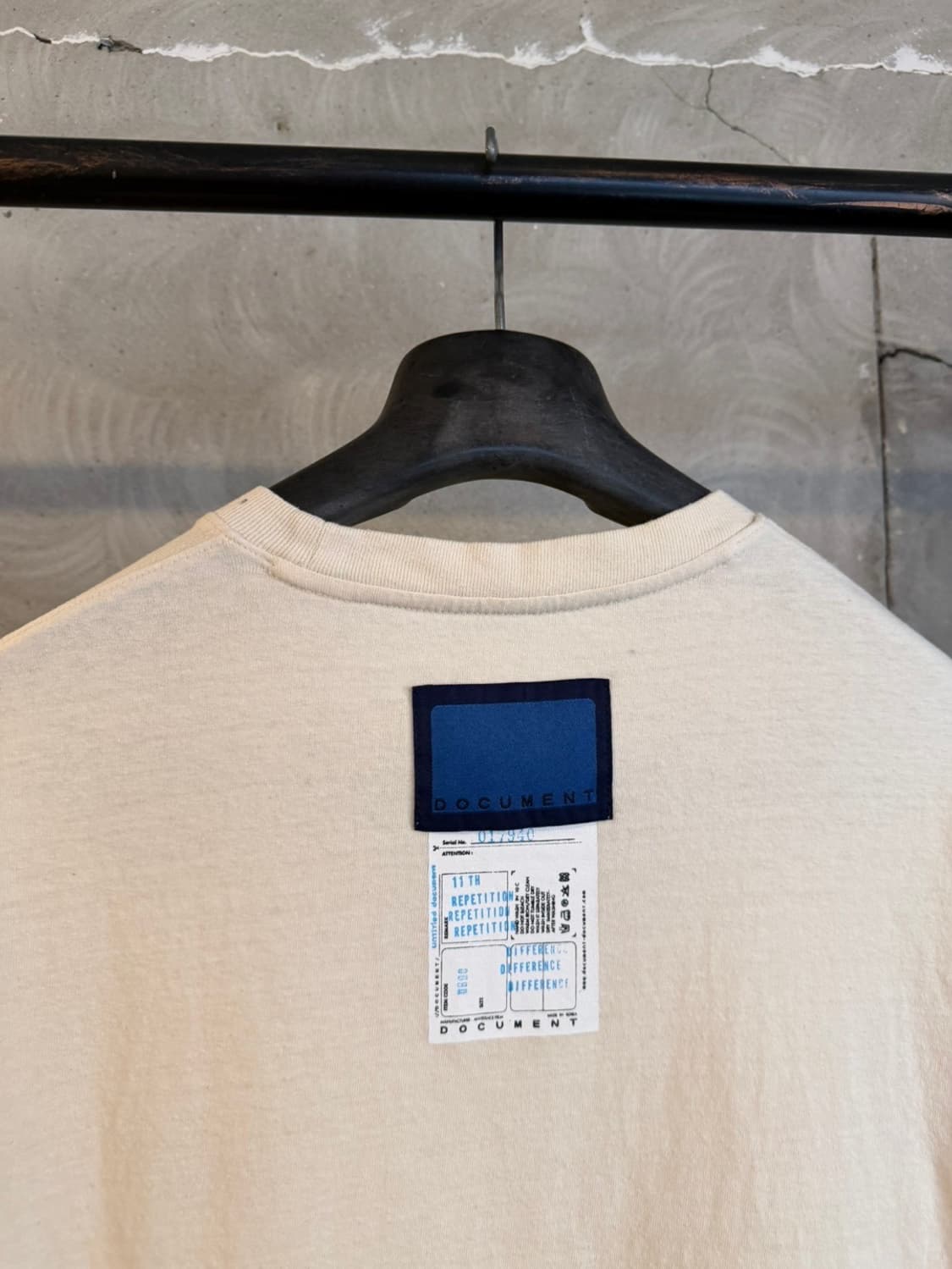 도큐먼트 티셔츠 100 상품이미지5