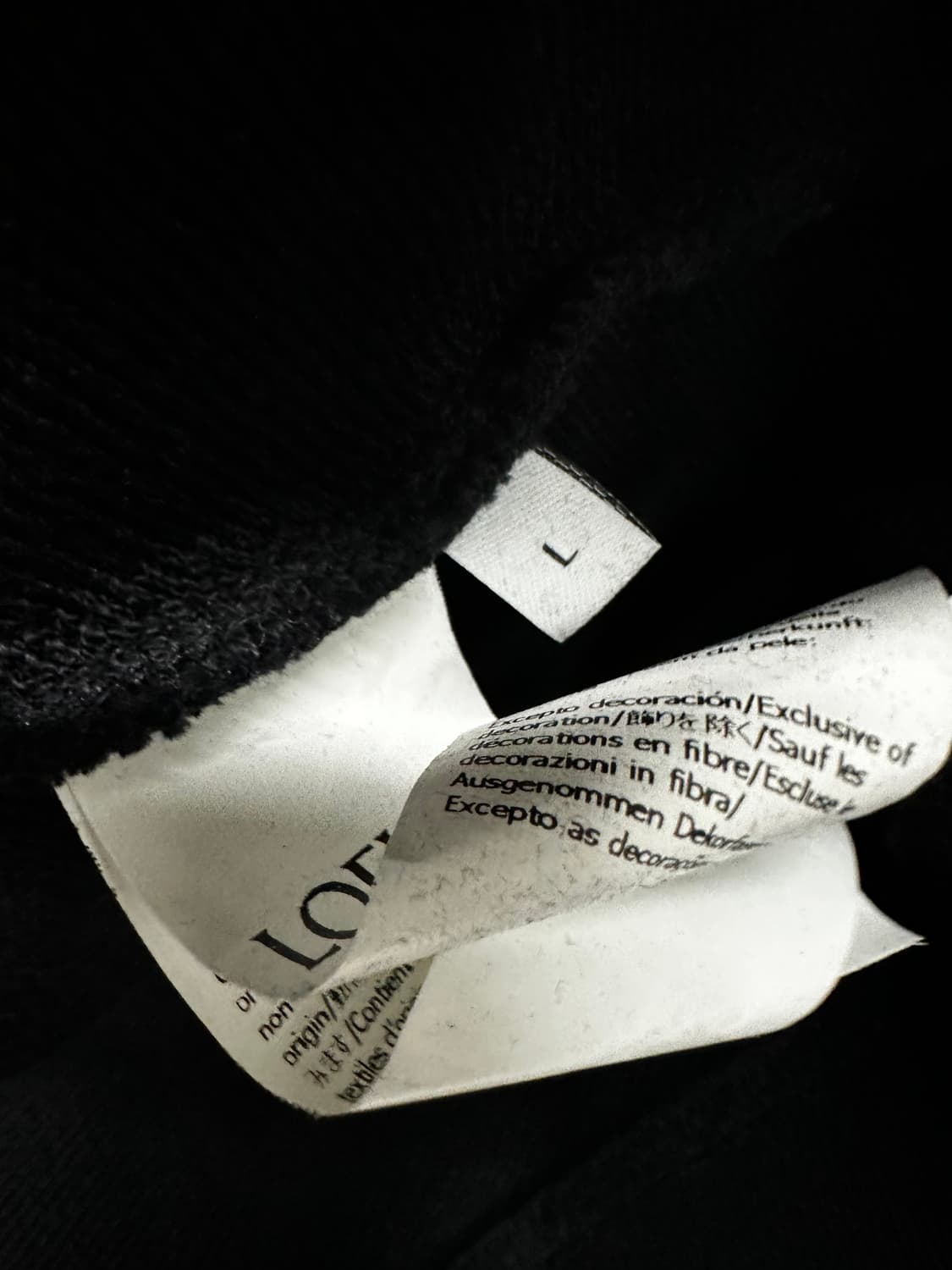 로에베 아나그램 레더포켓 후드티 ( 105~110 ) 상품이미지7