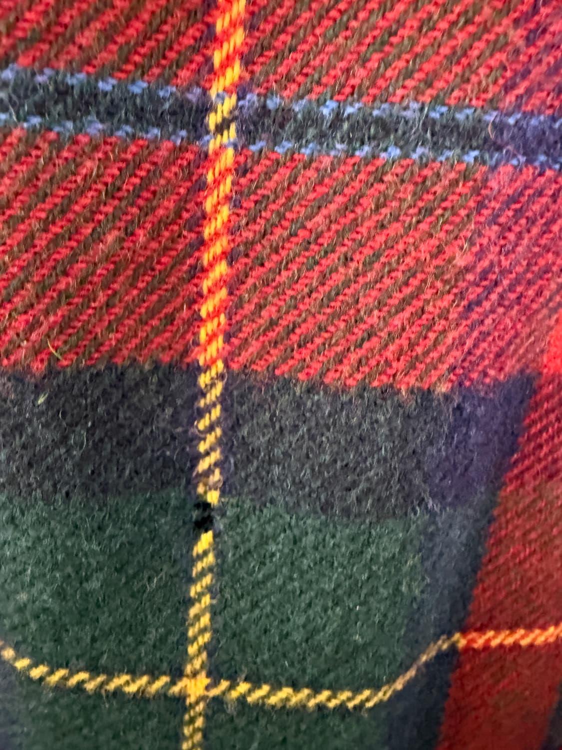 폴로 랄프로렌 이태리 메이드 울 체크 자켓 L 상품이미지6