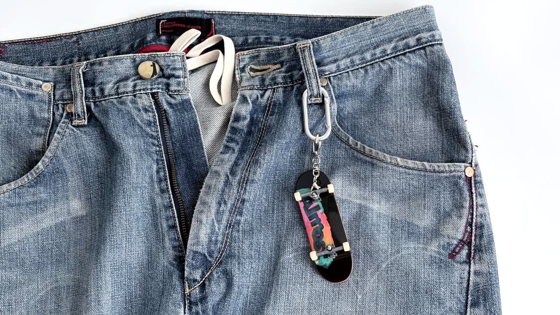 TECH DECK 핑거보드 줄이어폰 키링 키체인 ‘Almost’ 상품이미지10