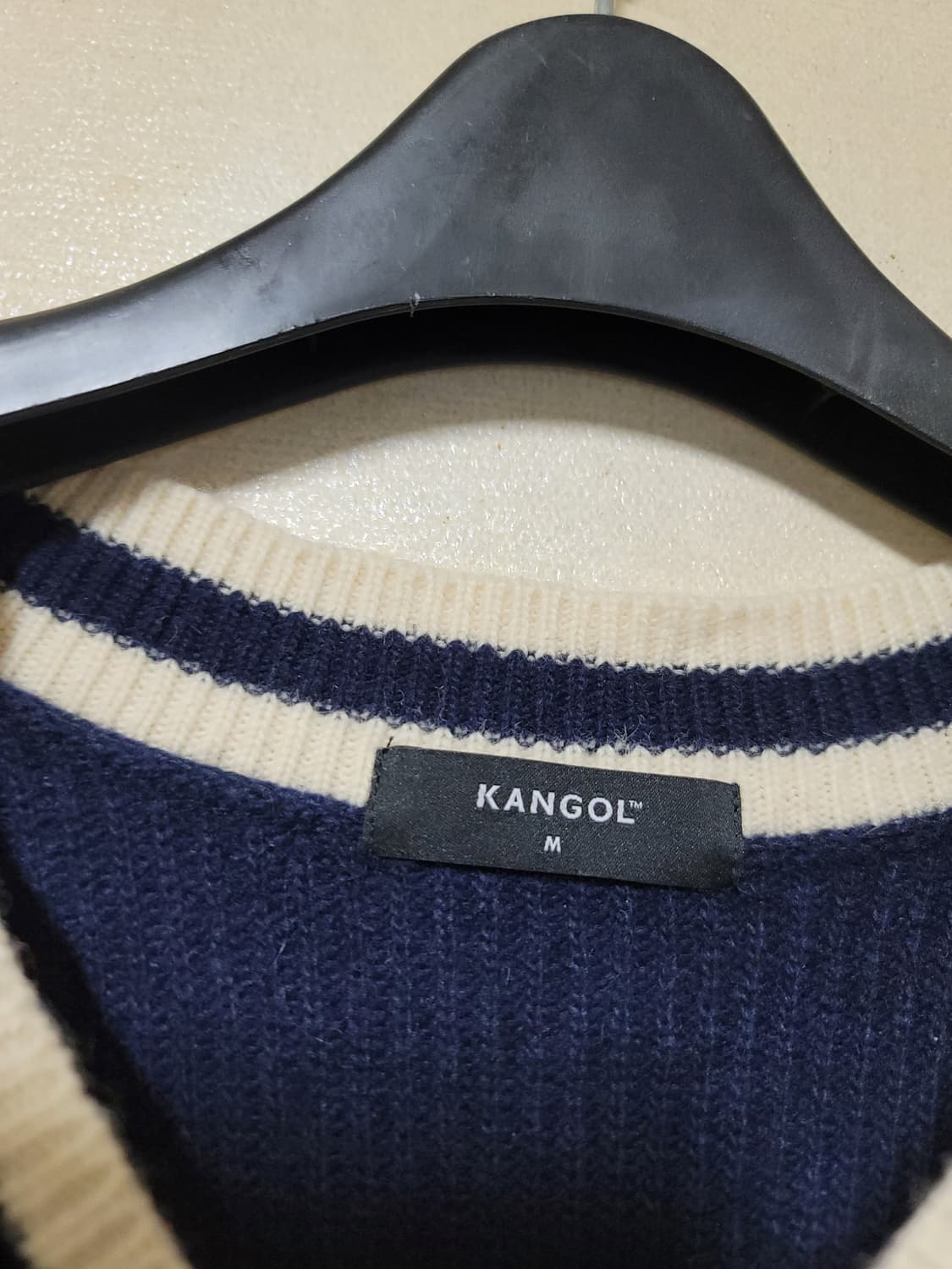 캉골 브이넥 니트 베스트 상품이미지5