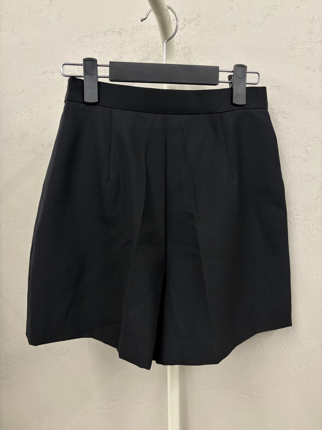 Sandro 하이웨이스트 숏팬츠 블랙 새상품 36 상품이미지5