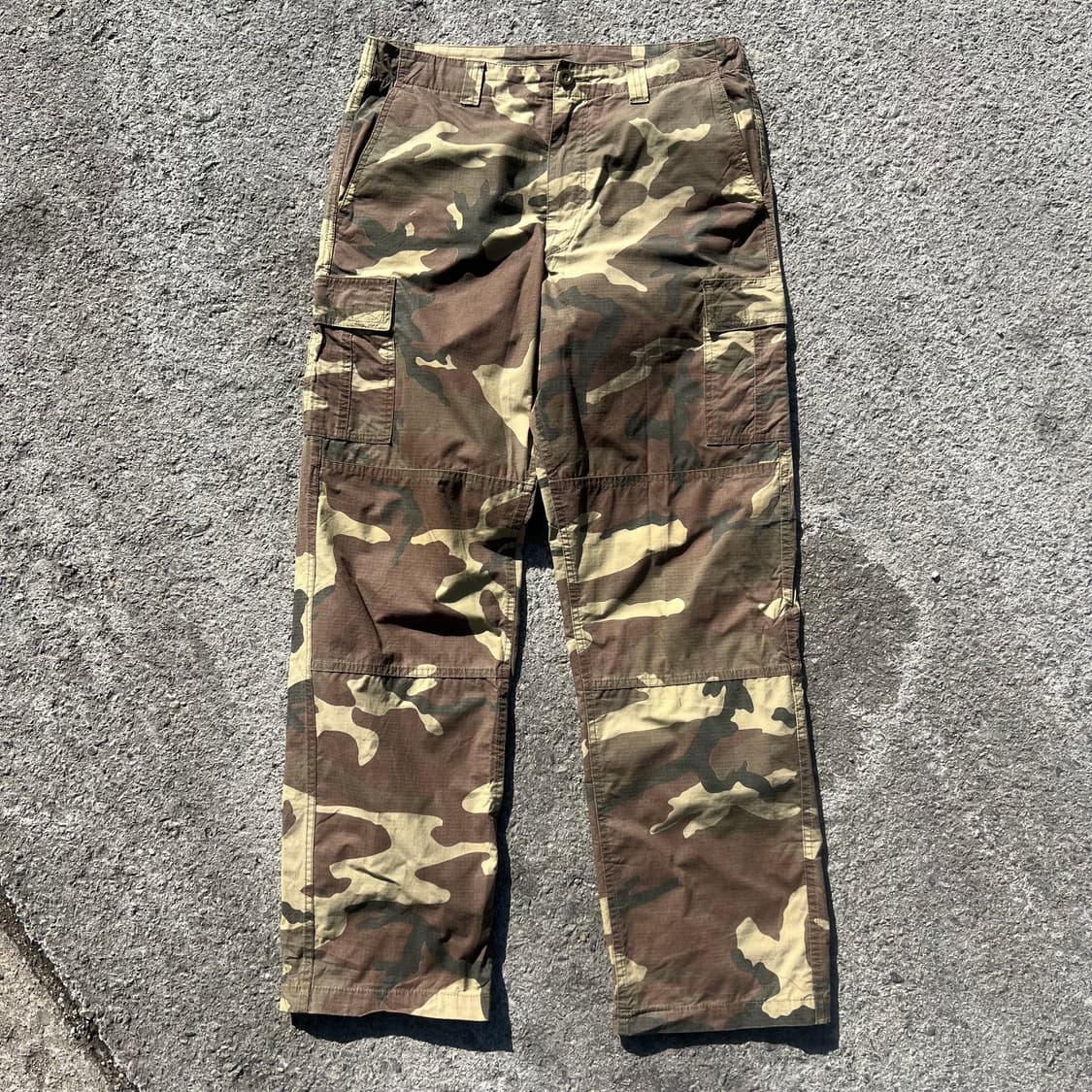 00‘s 노스페이스 립스탑 카모 팬츠 상품이미지1