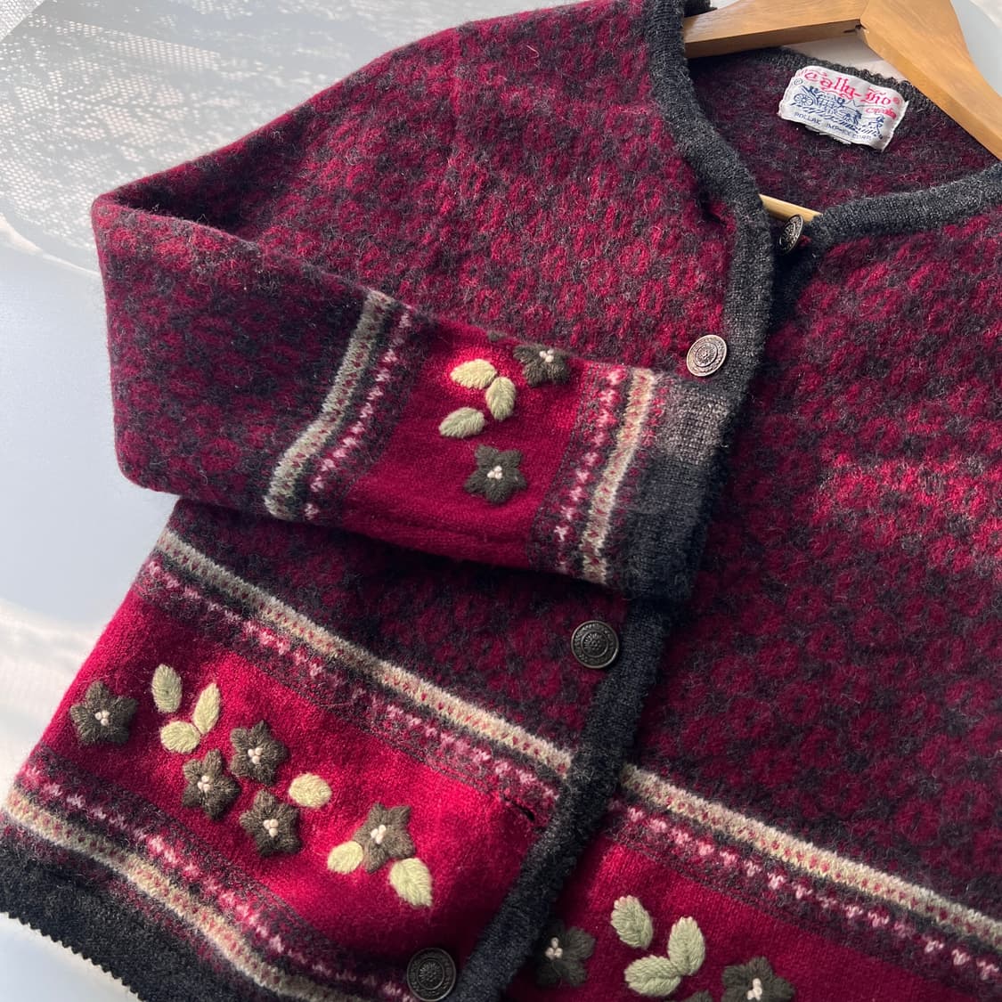 [S] 70s Tally-Ho 울 가디건 상품이미지1