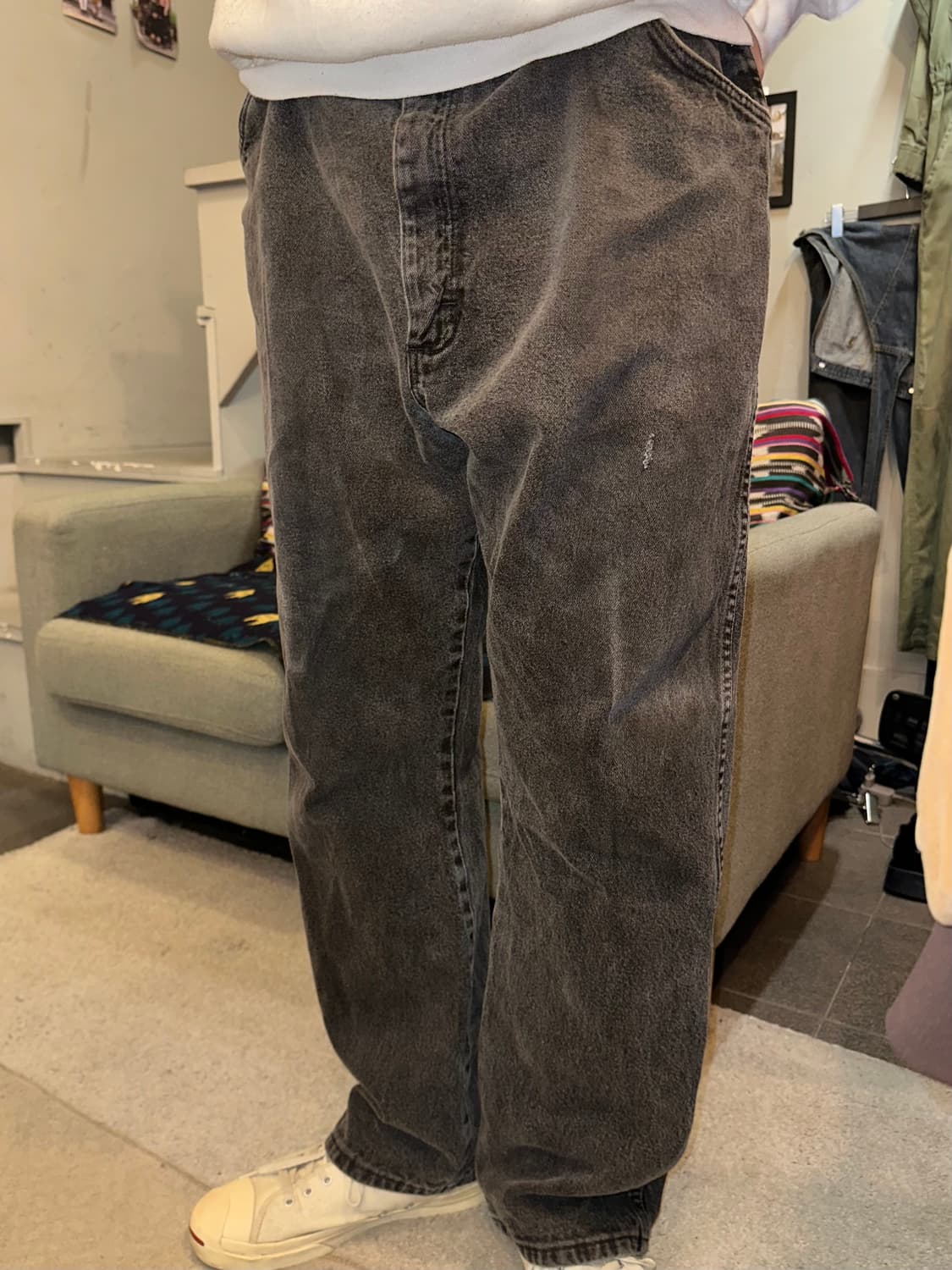 00’s Wrangler Mexico black washed denim  상품이미지3