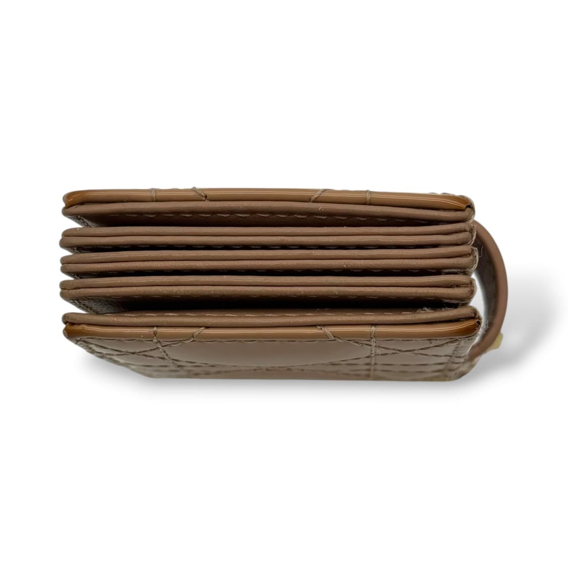 디올 레이디 디올 아코디언 카드지갑 샌드 상품이미지5