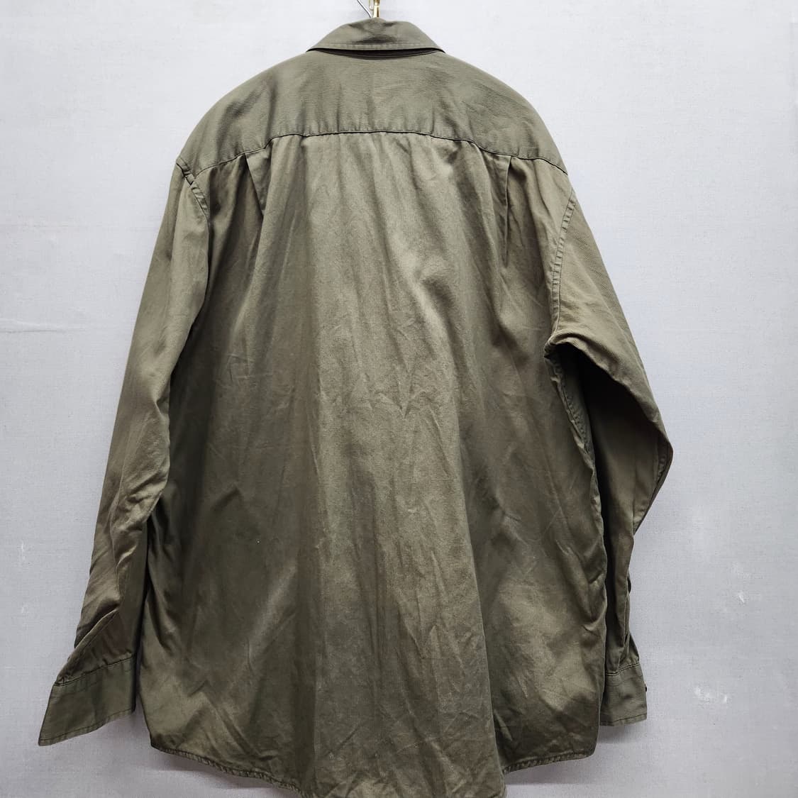 입생로랑 원포켓 로고 코듀로이 빈티지 셔츠100(L) 상품이미지4